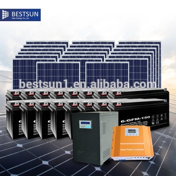 BestSun photovoltaic system BFS 5000w off grid solar power system home 5kw