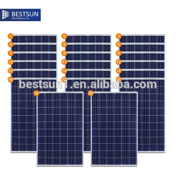 BestSun photovoltaic system BFS 5000w off grid solar power system home 5kw