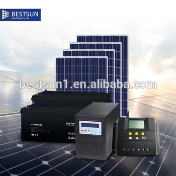 New Arrival Solar Energy System 1000W bestsun BFS 1kw Solar Panel Power System for Home and Residential