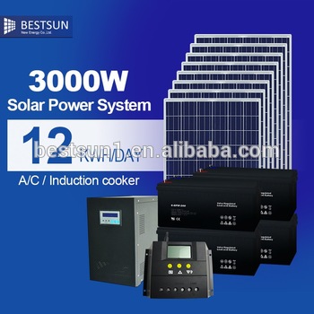 Bestsun good design on grid <font color='red'>solar</font> panel 1000watt <font color='red'>2kw</font> <font color='red'>3kw</font> <font color='red'>4kw</font> 5kw 6kw <font color='red'>solar</font> system for home