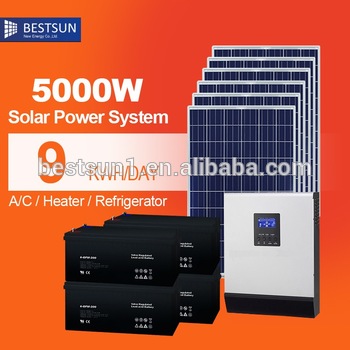 BestSun China factory off grid solar power system from 1kva to 5kva ...
