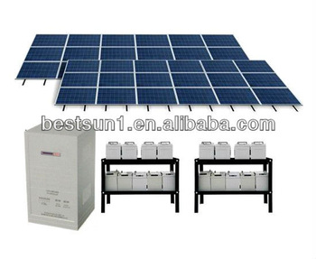 5000W hot sale solar system factory