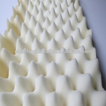 White Acoustic Foam For Recording Studio Decorative