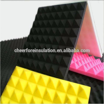 500 500 wave or Pyramid polyurethane acoustic foam pu acoustic foam