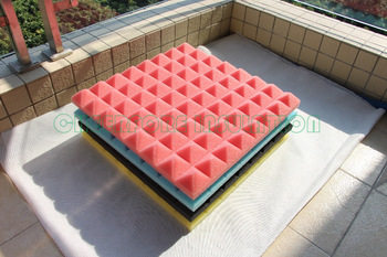 Colorful Pyramid Acoustic Insulation Foam Sponge