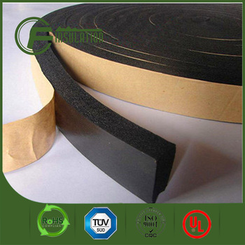 Heat Insulation Self adhesive NBR PVC Plastic Rubber Insulation Foam Tape