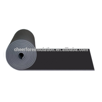 Black Thin Rubber Heat Absorbing Building Material Foam Sheet