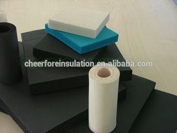 NBR Flexible Rubber Steam Pipe Insulation Material Roll
