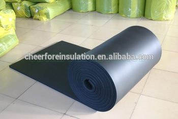NBR Flexible Rubber Steam Pipe Insulation Material Roll