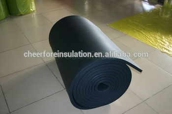 Fireproof Exterior Wall Cladding Foam Rubber Insulation Sheet