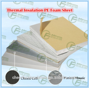 Heat Insulation Building Material PE Heat Insulation Foam