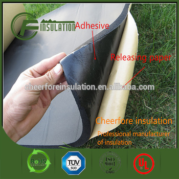 Closed Cell Black NBR Rubber Foam Sheet
