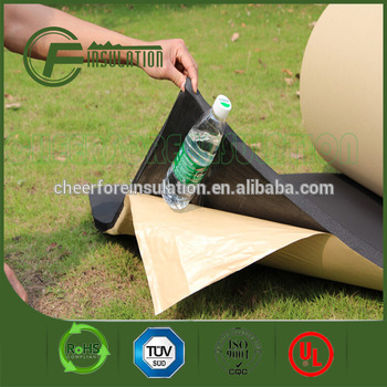 Heat Resistant Fireproof NBR Closed Cell Rubber Foam Insulation Materials