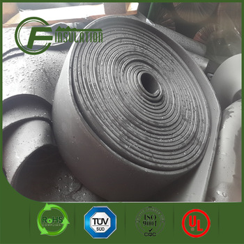 Fireproof Rubber Foam Blanket rolls waterproof thermal insulation