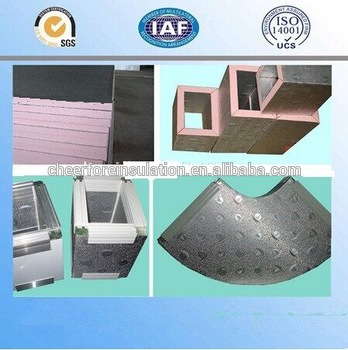 25mm Thick Pre insulated Phenolic Foam Air Duct Panel for Ducting System Insulation