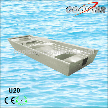 2 0mm thickness U2 0 type aluminium boat hull