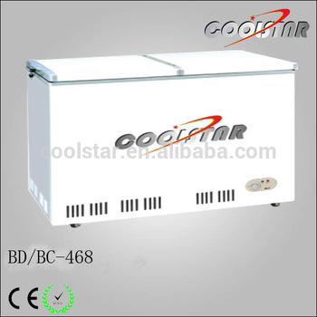 New 468L single temperature supermarket chest freezer