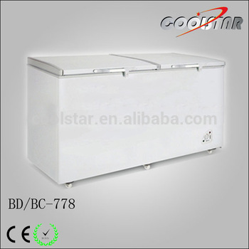 778L high efficient and elegant chest type freezer
