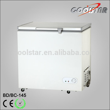 Western design single open door commercial mini freezer