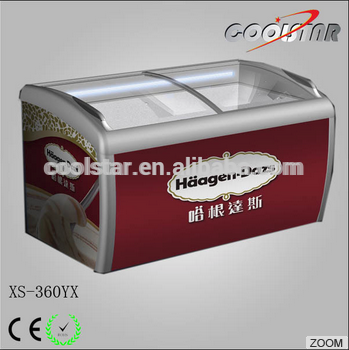 Hot sale mobile luxury cabinet freezer