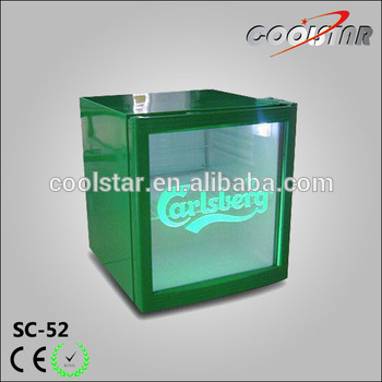 Supermarket desktop display cold container