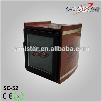 Vertical and portable bar fridge for clubs hotels and restaurants