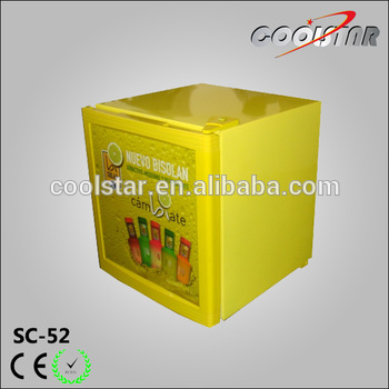 Commercial cold display container for chain store