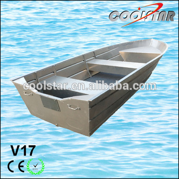 Hot sale V hull aluminium jon boat