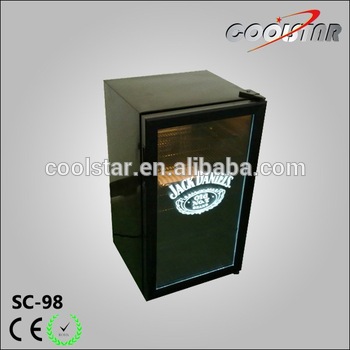 Portable bar top outdoor refrigerator