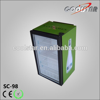 Hot sale countertop beverge refrigerating showcase