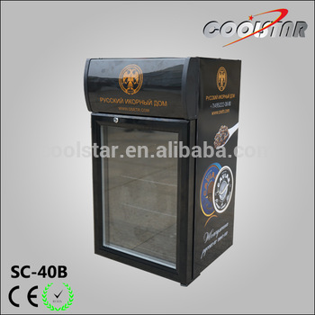 Hot sale small fridge with light box