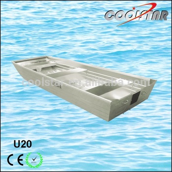 2 0mm thickness aluminum flat head bass boat