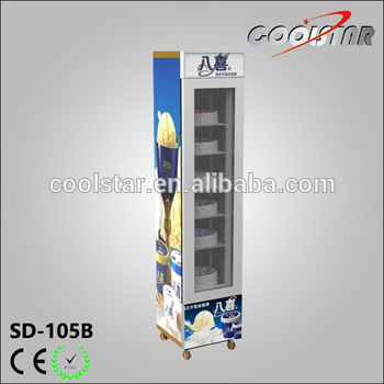 commercial countertop frozen food storage upright freezer