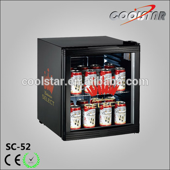High Quality Glass Door Display Showcase for Drinks SC52