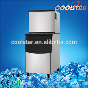 Water flowing cube ice <font color='red'>maker</font> with <font color='red'>CE</font> ROHS <font color='red'>ETL</font> <font color='red'>certification</font>
