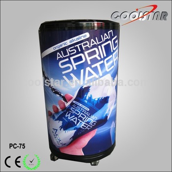 Commercial Beverage Party Cooler Outdoor Portable Can Fridge PC 75