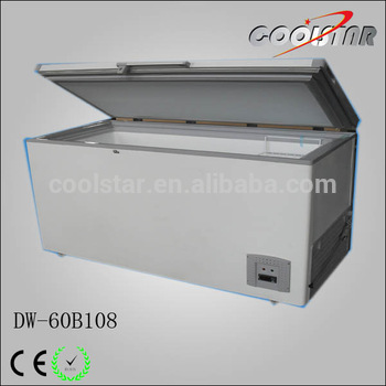 Hot sale supermarket low temperature quick deep freezer