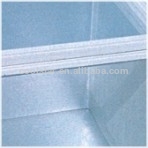 Big capacity glass door horizontal freezing showcase