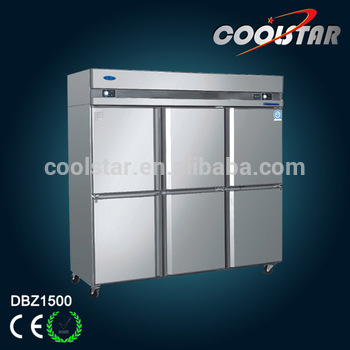 anti condensation high transparency Kitchen Upright Freezer GN Series