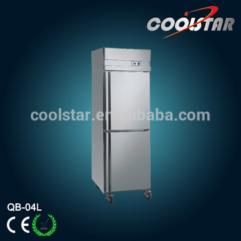 Commercial stainless steel kitchen upright refrigerator