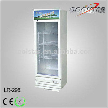 298L <font color='red'>slim</font> type <font color='red'>upright</font> <font color='red'>beverage</font> chiller