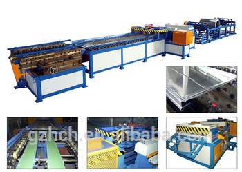 HCH IV ventilation industry ductwork auto line VI U shape HVAC duct production line
