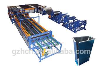 HCH VI S Air duct production machine line hvac duct manufacturing machines