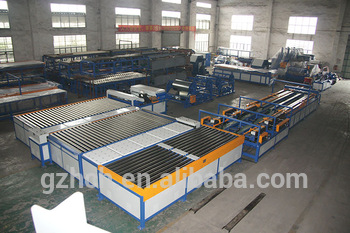 GZHCH VI S ventilation industry ductwork square rectangular duct production line
