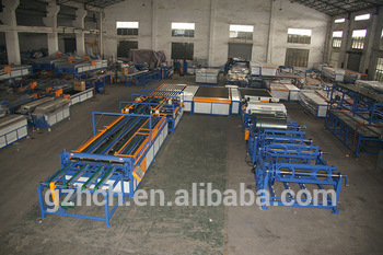 GZHCH VI S ventilation industry ductwork square rectangular duct production line