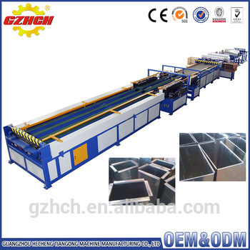 Auto duct making Line V HVAC machine duct making machine