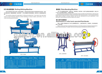 Plate Rolling machine round duct forming machine