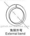 cylinder flange forming machine angel iron bender angel iron bending machine