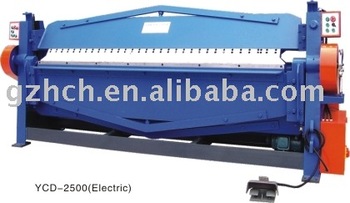 electric pan brake plate bender bending machine
