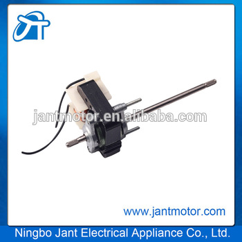 two sides shaft shaded pole pump motor